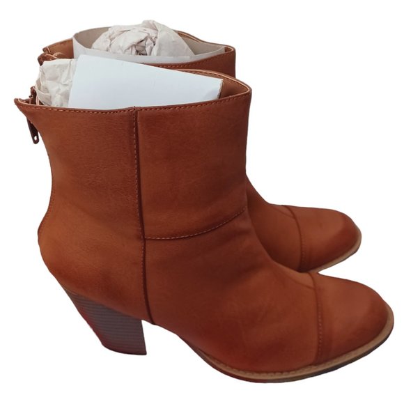Diba London Brown Boots Size 9 - Picture 3 of 8